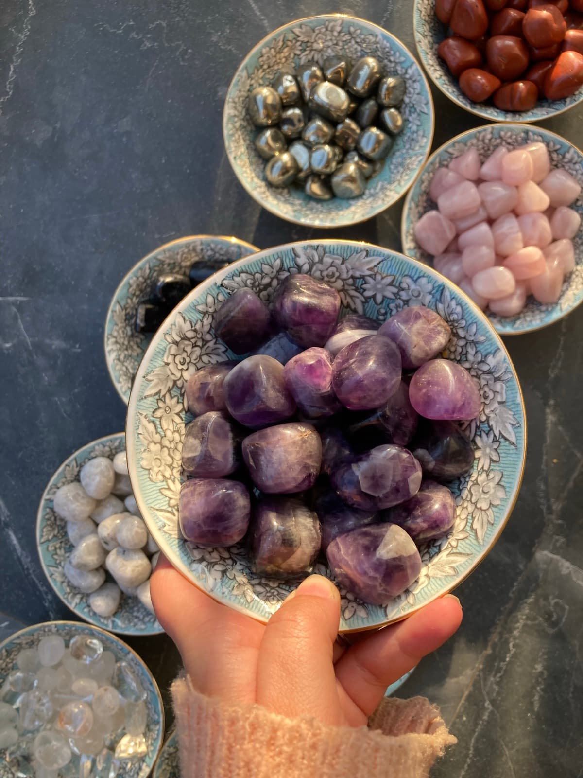 Amethyst Tumbled Stones