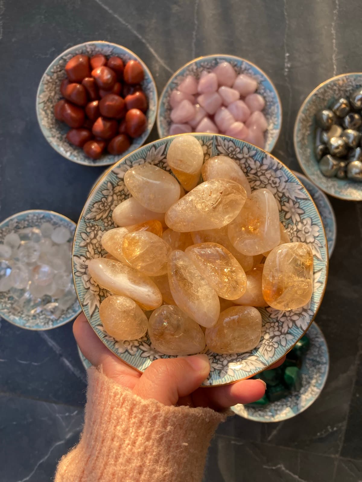 Citrine Tumbled Stones