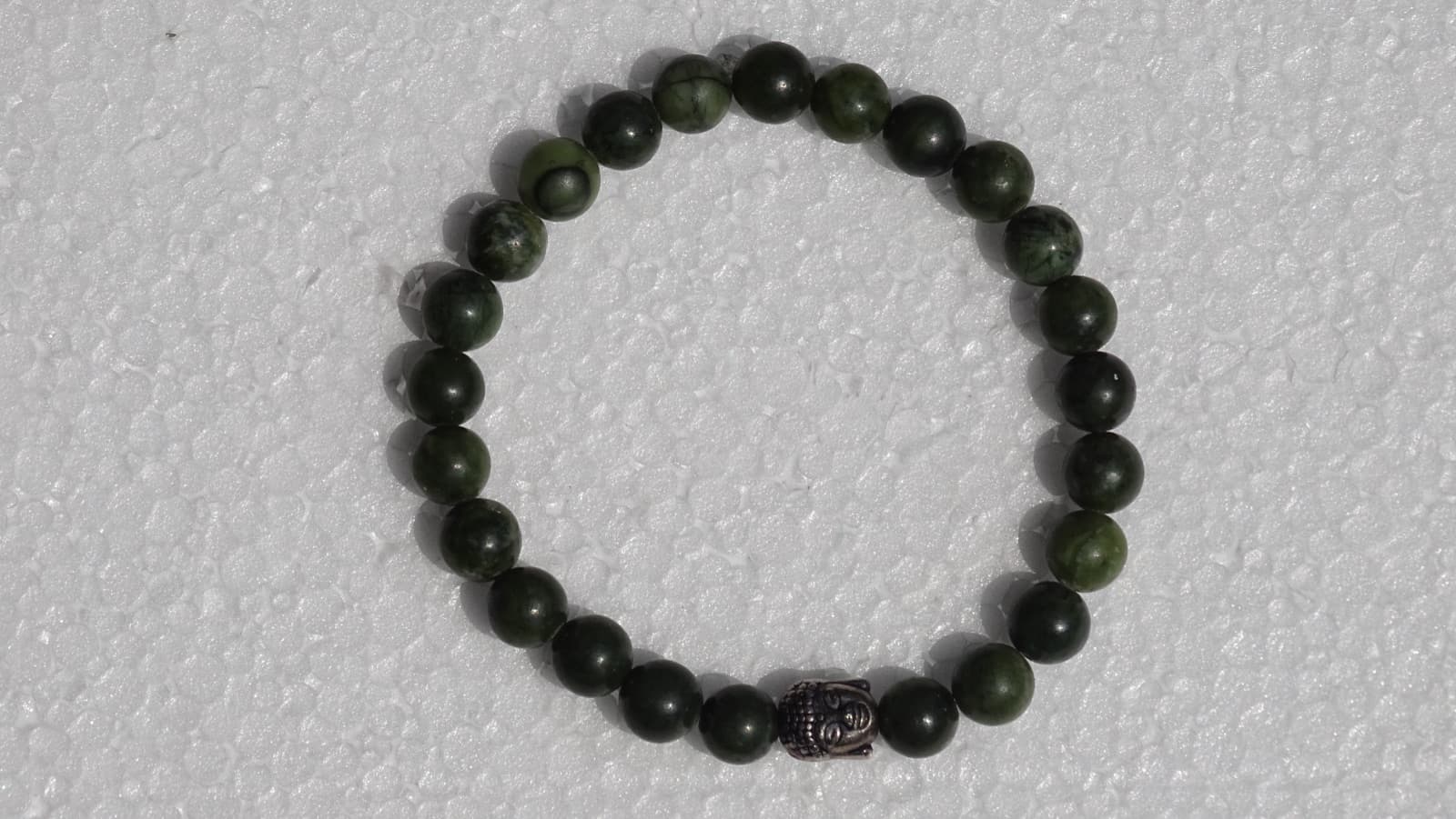 Dark Green Jasper Bracelet (8 mm)