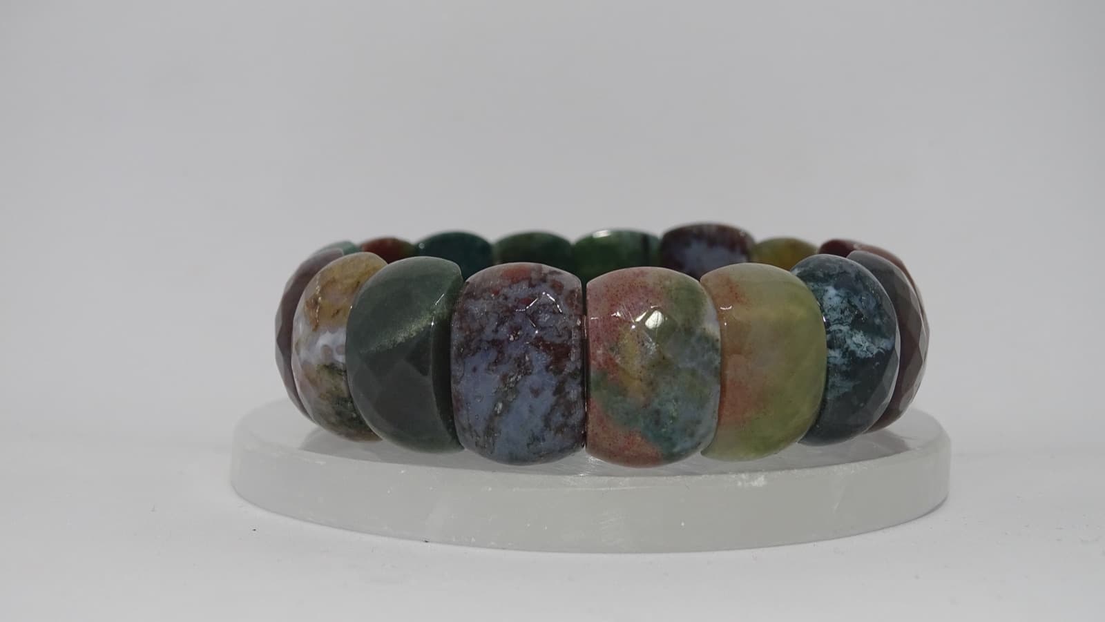 Fancy Jasper Faceted Bracelet