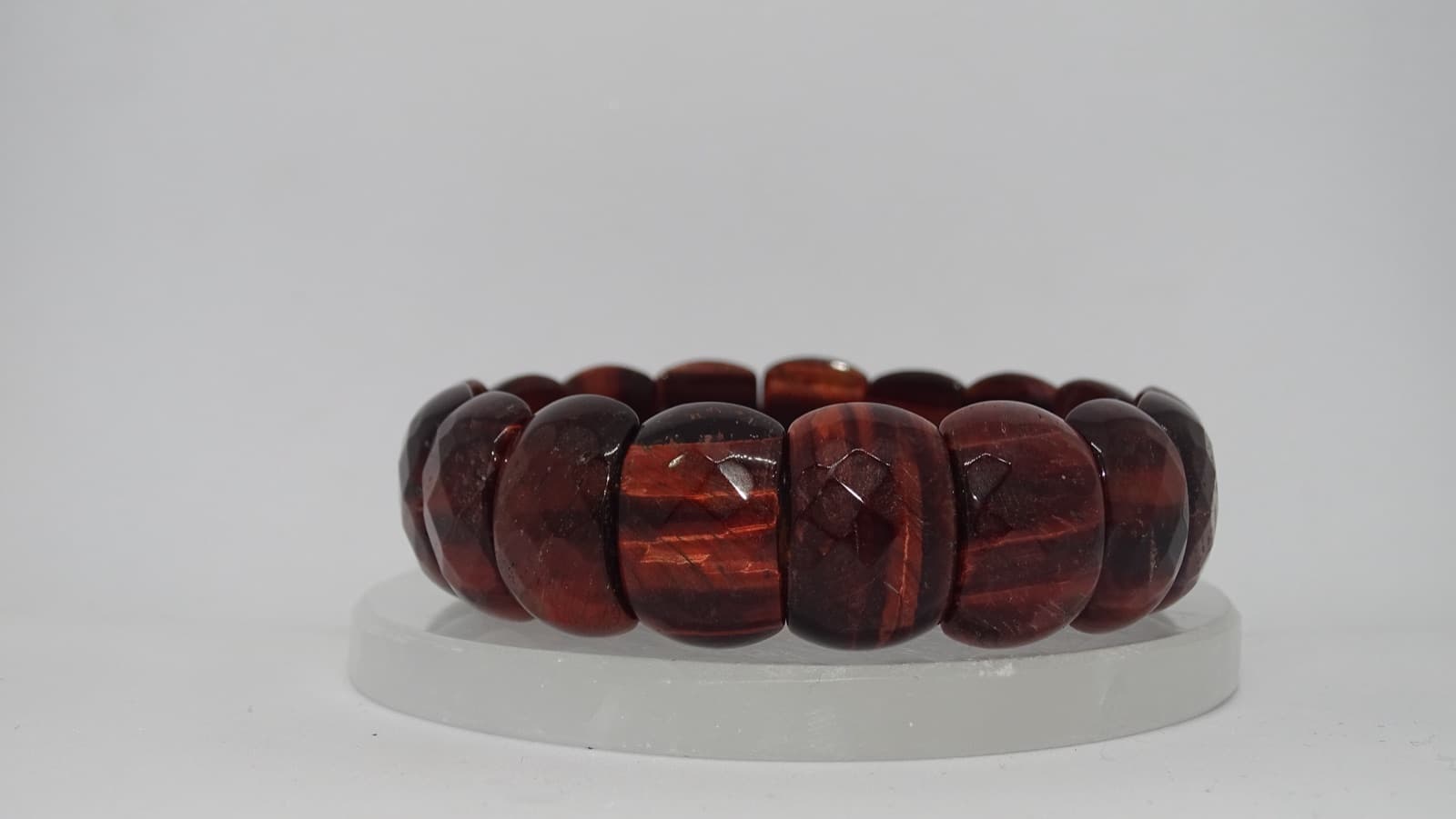 Mahogany Obsidian Faceted Bracelet