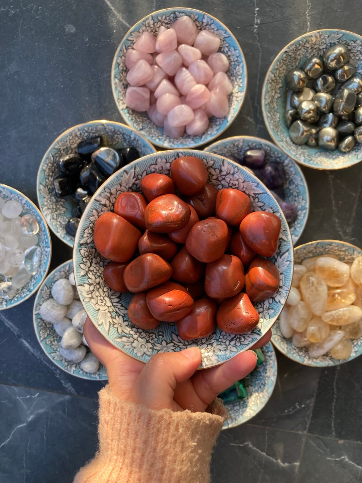 Red Jasper Tumbled Stones