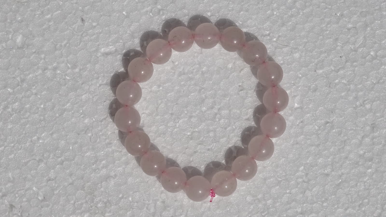 Rose Quartz Bracelet (8 mm) alternate view