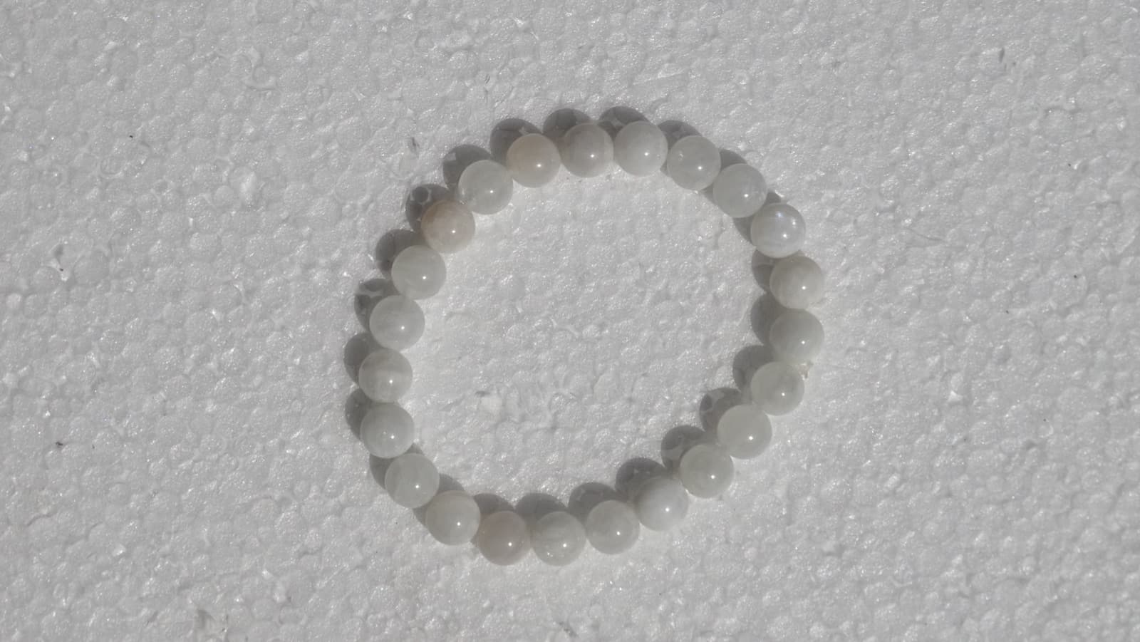 Moonstone Bracelet (8 mm) view 1