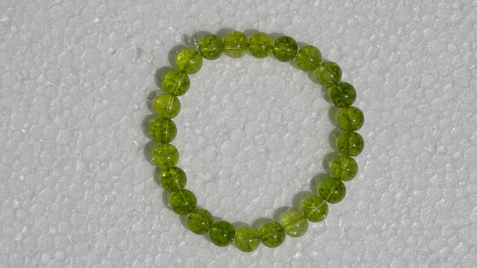 Peridot Bracelet (8 mm)